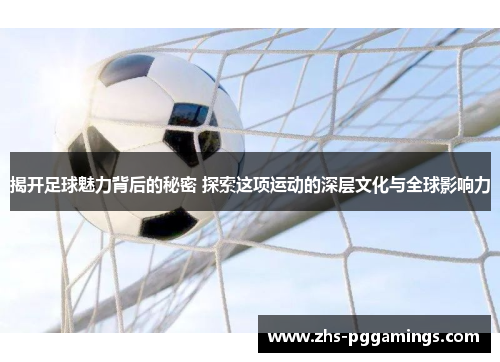 揭开足球魅力背后的秘密 探索这项运动的深层文化与全球影响力