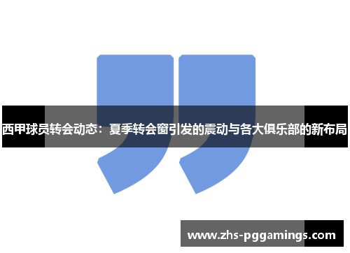 西甲球员转会动态：夏季转会窗引发的震动与各大俱乐部的新布局